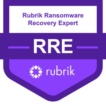 Rubrik Ransomware Response Expert (RRE) Rubrik Ransomware Response Expert (RRE)